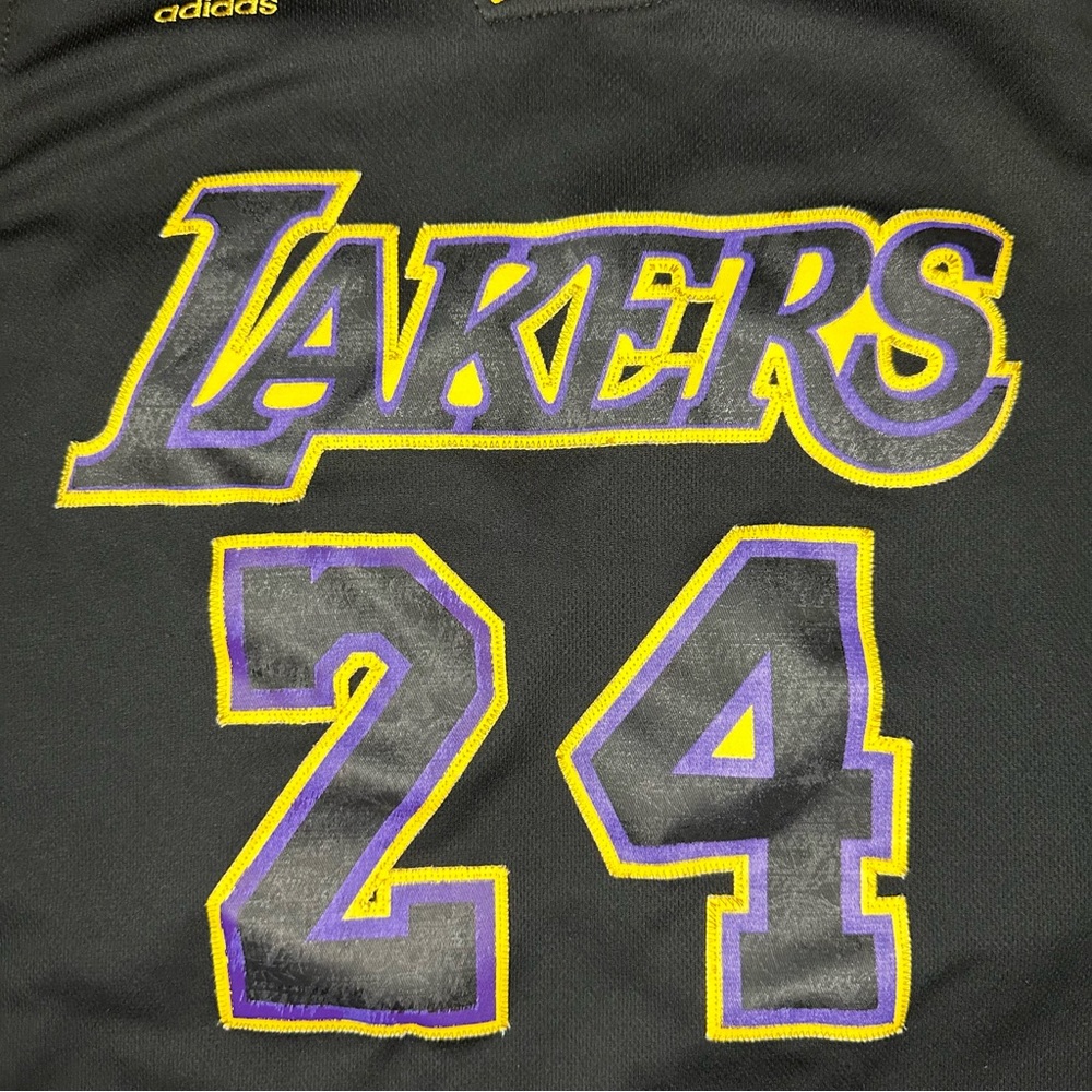 Adidas Kobe Bryant Jersey #24 Stitched Limited Edition Purple Size Mens Large - Picture 12 of 14